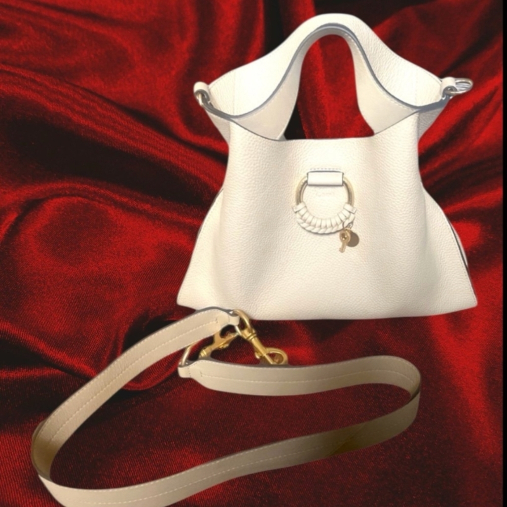 See By Chloe White Leather Handbag